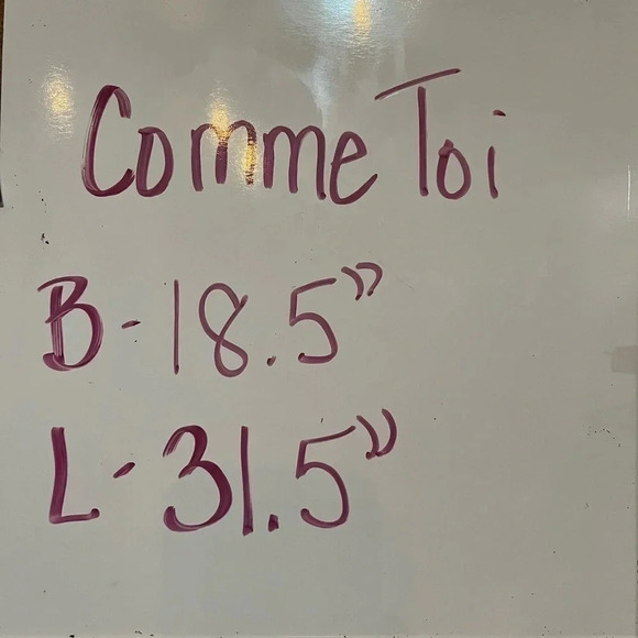 Anthro Comme Toi plaid lightweight open front cardigan small - Picture 7 of 8